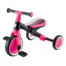 Велосипед детский GLOBBER LEARNING TRIKE 2-в-1, фуксия, до 20 кг, 3 колеса