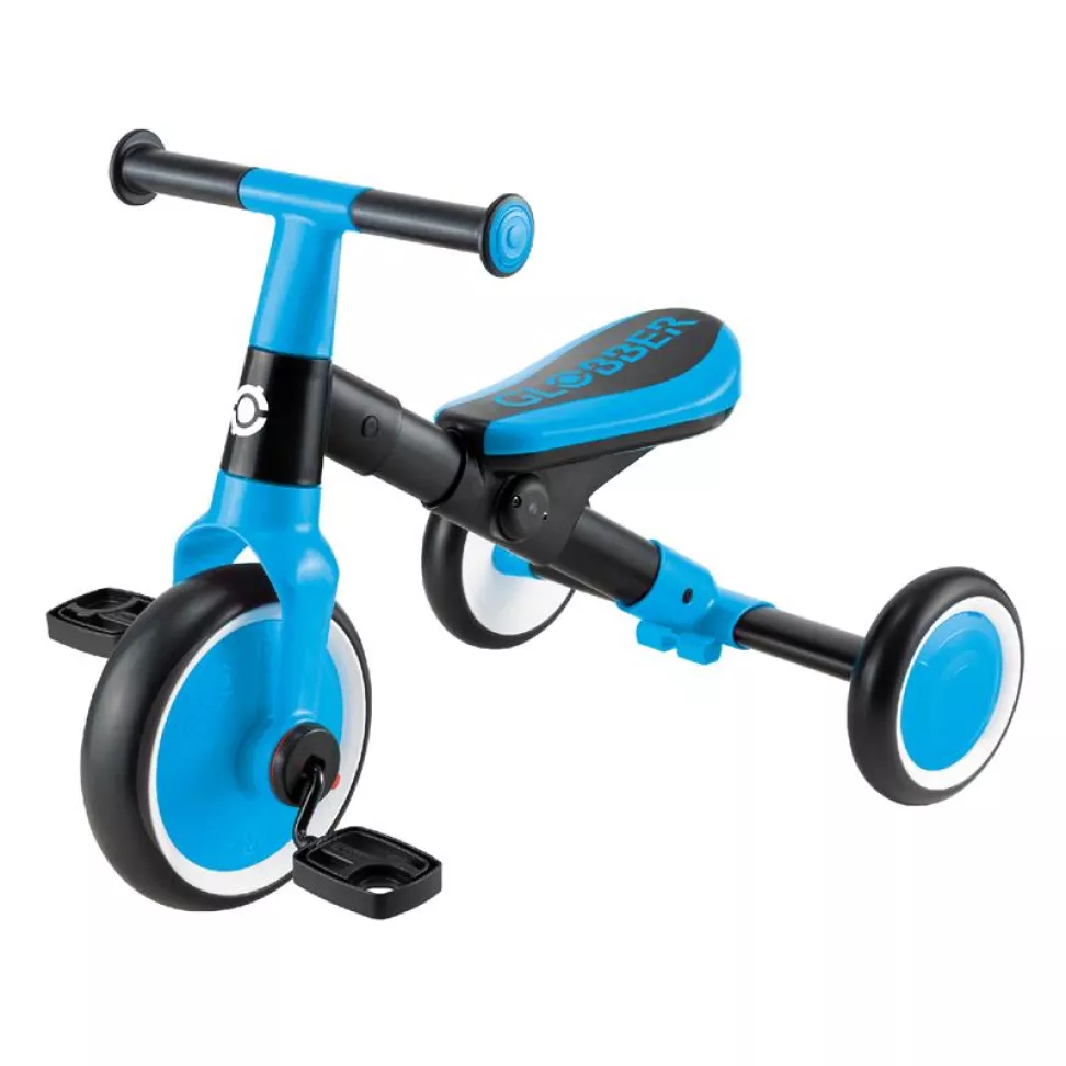 Велосипед дитячий GLOBBER LEARNING TRIKE 2в1, синий, до 20кг, 3 колеса