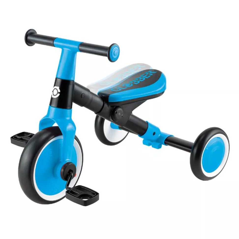 Велосипед дитячий GLOBBER LEARNING TRIKE 2в1, синий, до 20кг, 3 колеса