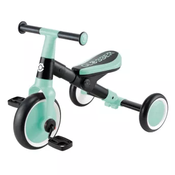 Велосипед дитячий GLOBBER LEARNING TRIKE 2в1, м'ятний, до 20кг, 3 колеса