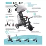 Велосипед детский GLOBBER EXPLORER TRIKE 4-в-1 DELUXE PLAY, чёрно-серый, до 20 кг, 3 колеса