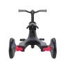 Велосипед детский GLOBBER EXPLORER TRIKE 4-в-1 DELUXE PLAY, чёрно-серый, до 20 кг, 3 колеса
