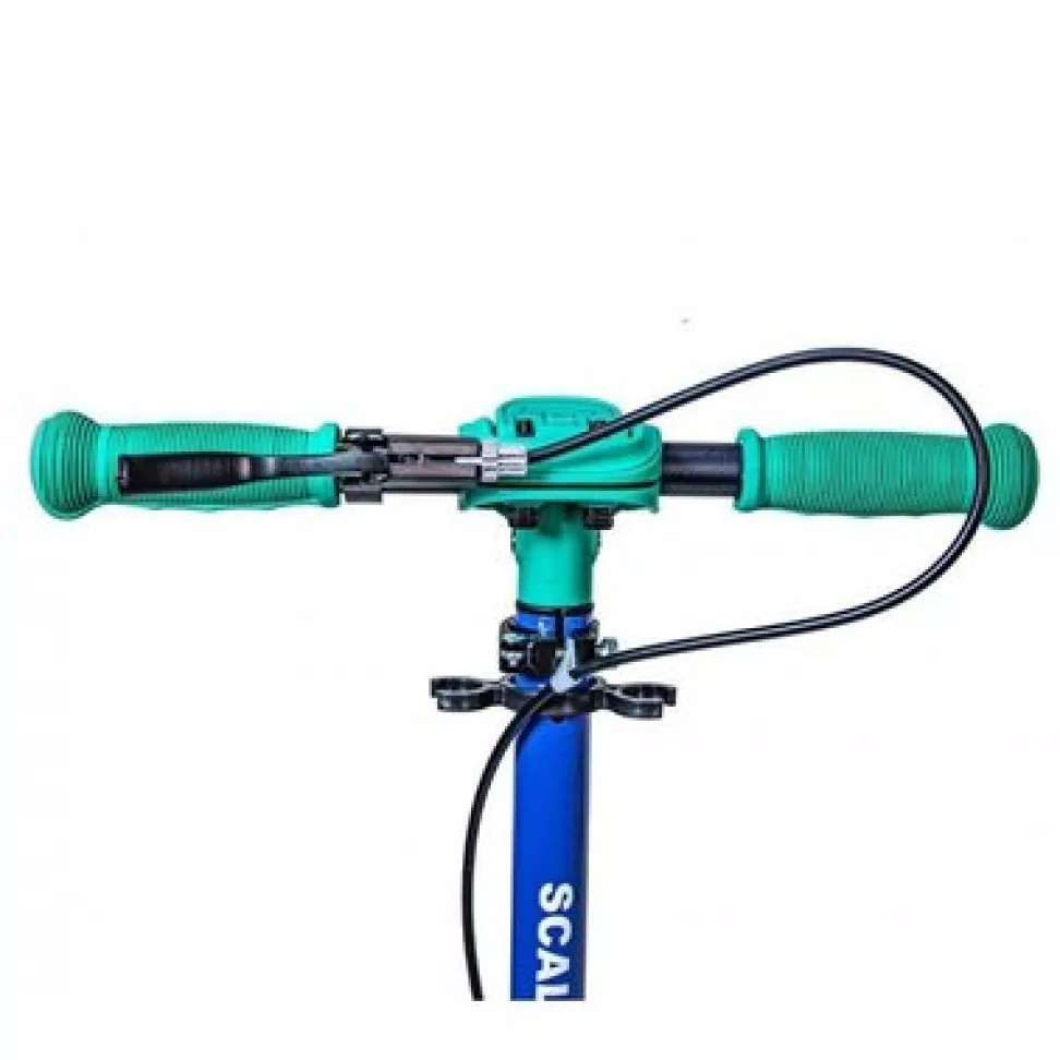 Самокат двухколесный Scale Sports SS-19 Синий Ручной тормоз