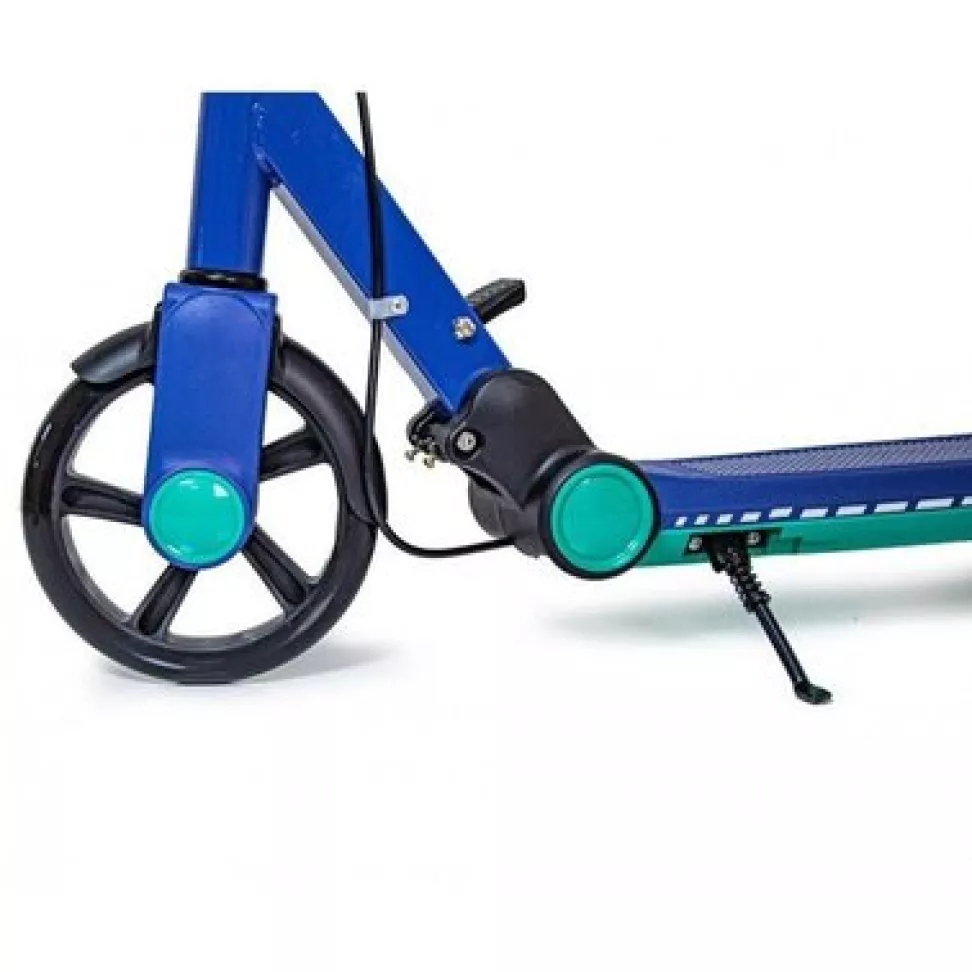 Самокат двухколесный Scale Sports SS-19 Синий Ручной тормоз