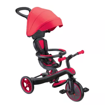 Велосипед дитячий GLOBBER серії EXPLORER TRIKE 4в1, червоний, до 20кг, 3 колеса