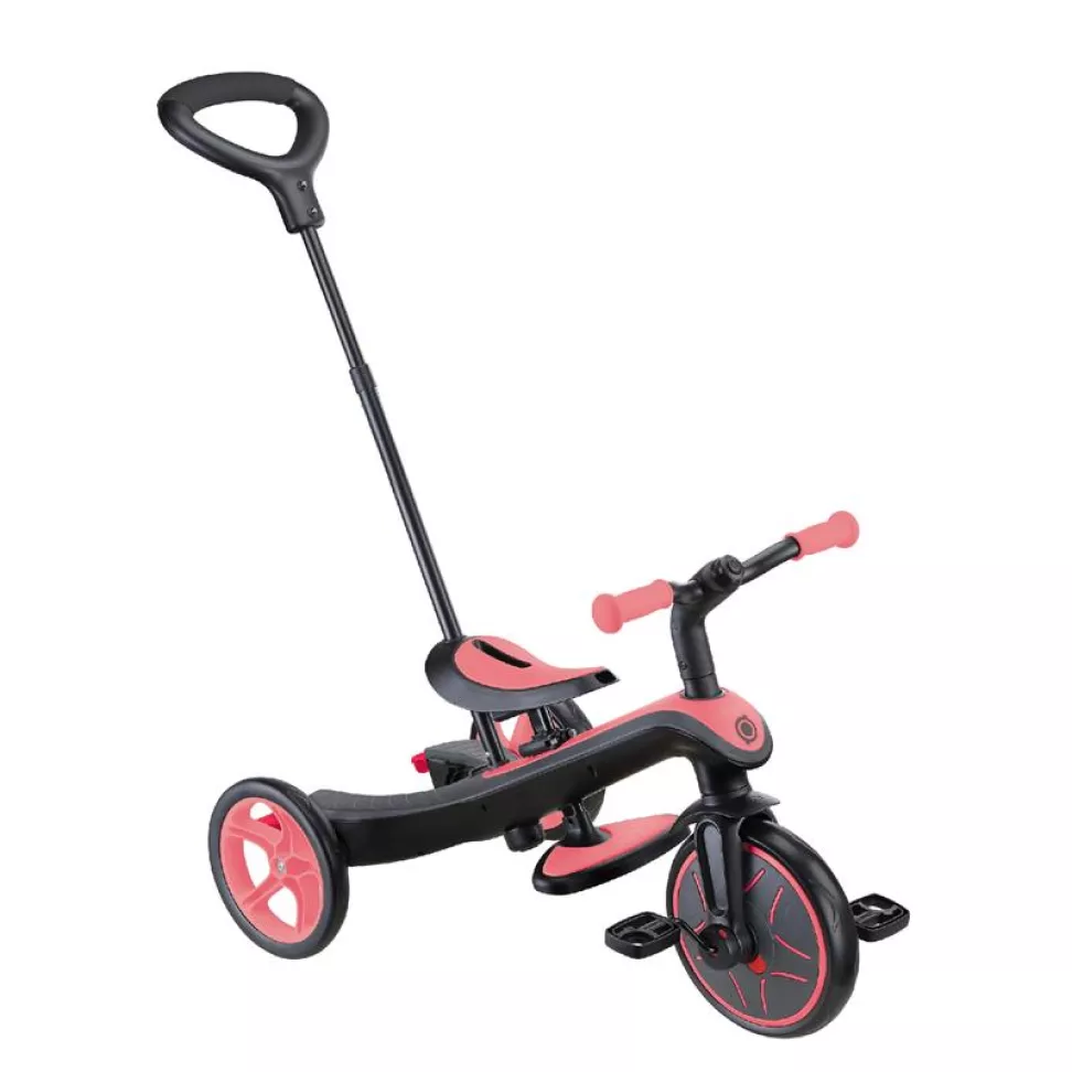 Велосипед дитячий GLOBBER EXPLORER TRIKE 4в1, рожевий, до 20кг, 3 колеса