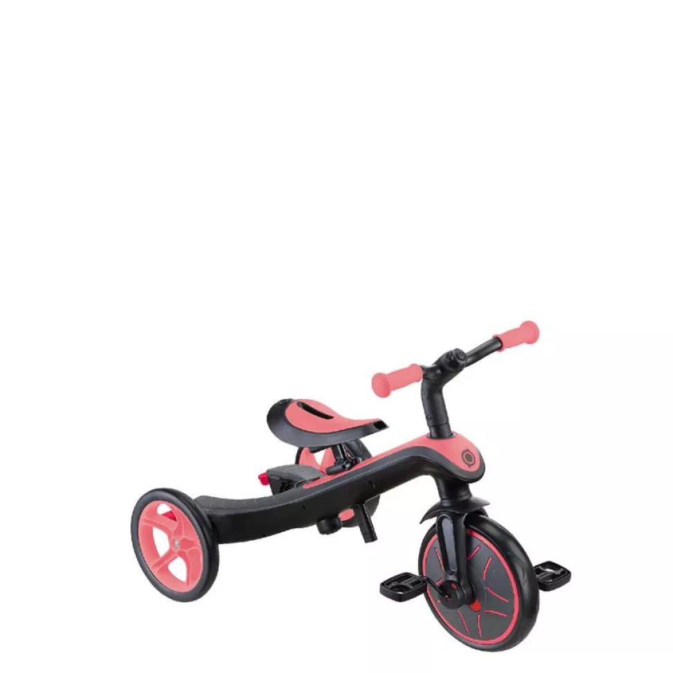 Велосипед дитячий GLOBBER EXPLORER TRIKE 4в1, рожевий, до 20кг, 3 колеса