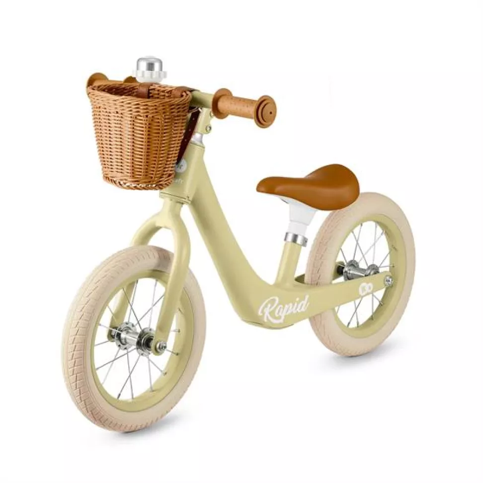Беговел Kinderkraft Rapid 2, 12" зеленая савана (KRRAPI02GRE0000)