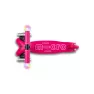 Самокат с сиденьем Micro Mini 2grow Magic LED Pink 3в1
