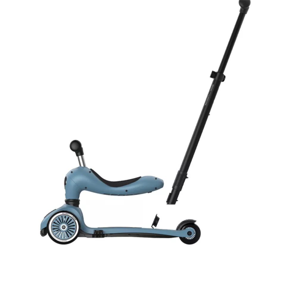 Cамокат Scoot and Ride 2 в 1 Highwaykick 1 Push and Go Steel