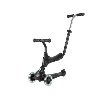 Дитячий самокат 3 в 1 Qplay Sema Pro Black