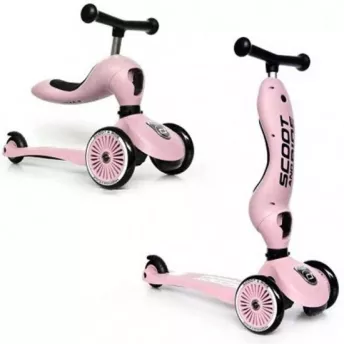 Cамокат Scoot and Ride 2 в 1 Highwaykick ROSE