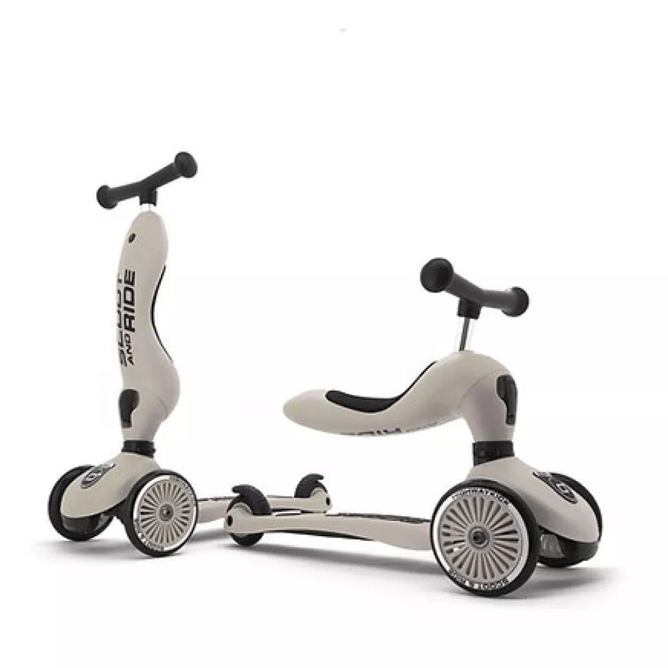 Cамокат Scoot and Ride 2 в 1 Highwaykick Ash
