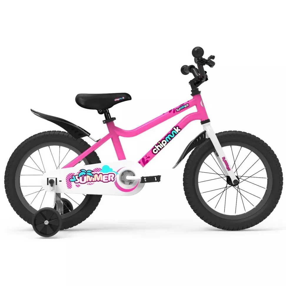 Велосипед 16" RoyalBaby Chipmunk MK 16 (OFFICIAL UA) рожевий