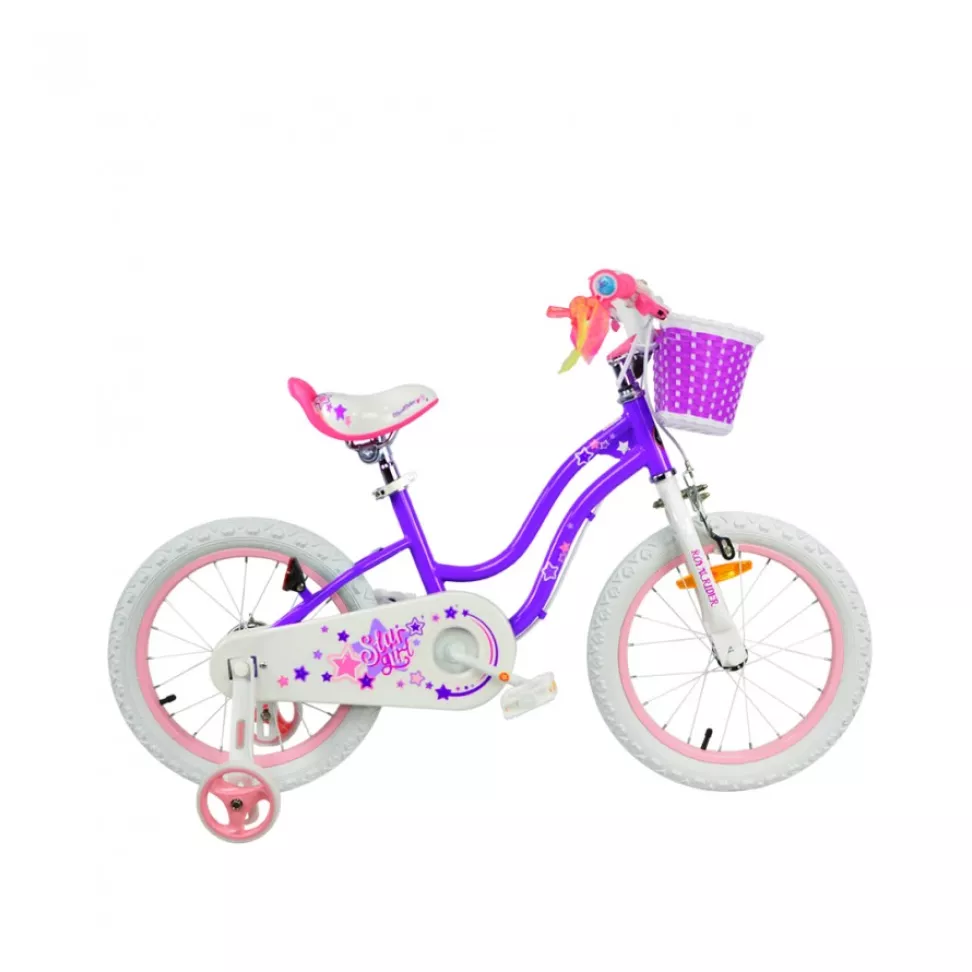 Велосипед RoyalBaby Stargirl 16" OFFICIAL UA, фіолетовий