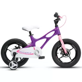 Велосипед RoyalBaby SPACE SHUTTLE 14", OFFICIAL UA, фиолетовый