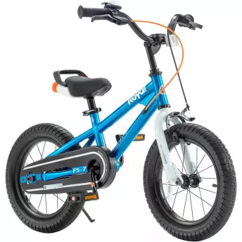 Велосипед 16" RoyalBaby Freestyle 7TH (2025) OFFICIAL UA синій