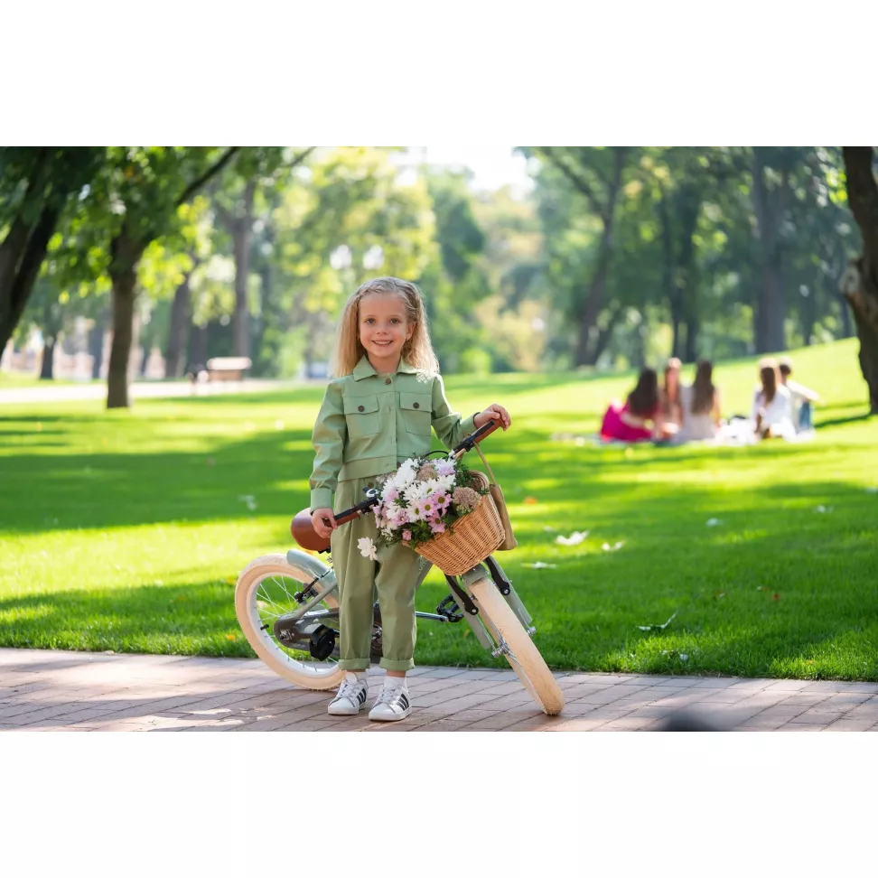 Дитячий велосипед Miqilong RM 12" оливковий