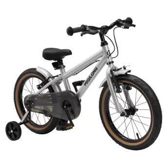 Детский велосипед Miqilong ST 16" серебряный