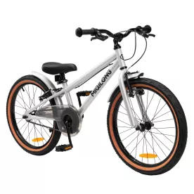 Детский велосипед Miqilong ST 20" серебряный