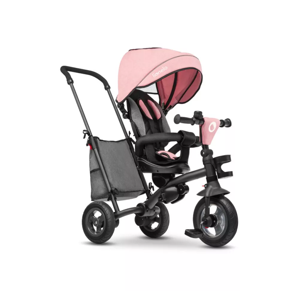 Lionelo Tris Candy Rose/Grey - триколісний велосипед