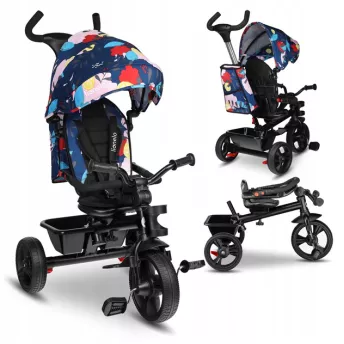 Lionelo Haari Blue Navy – трехколесный велосипед