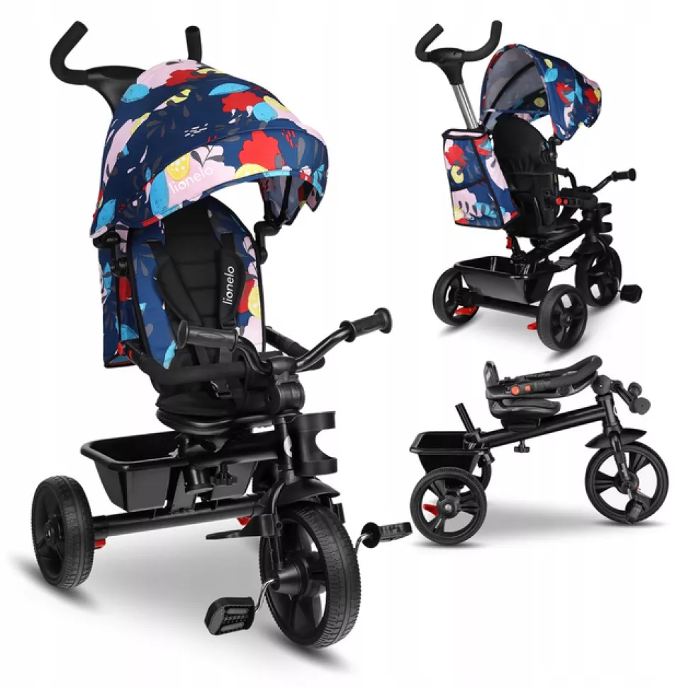 Lionelo Haari Blue Navy - триколісний велосипед