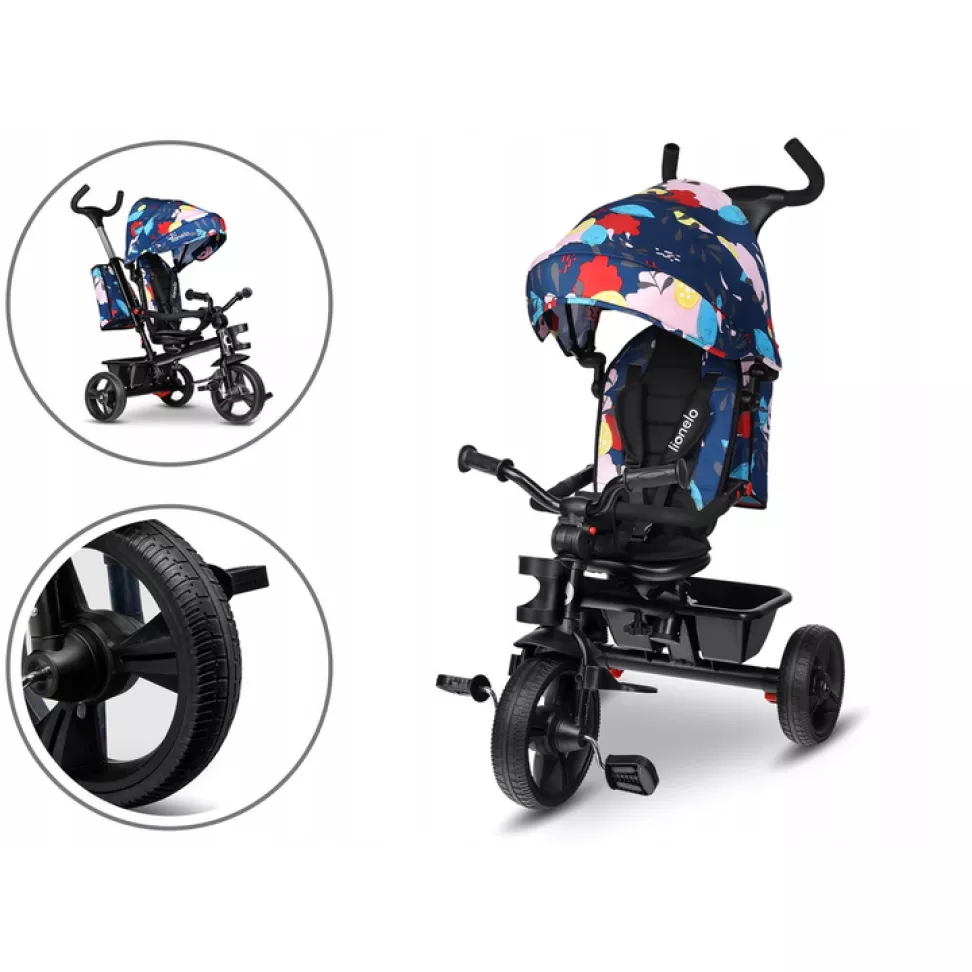 Lionelo Haari Blue Navy - триколісний велосипед