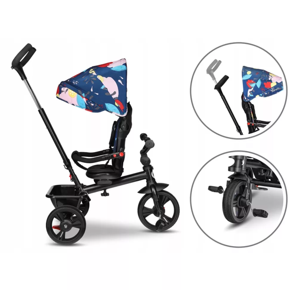 Lionelo Haari Blue Navy - триколісний велосипед