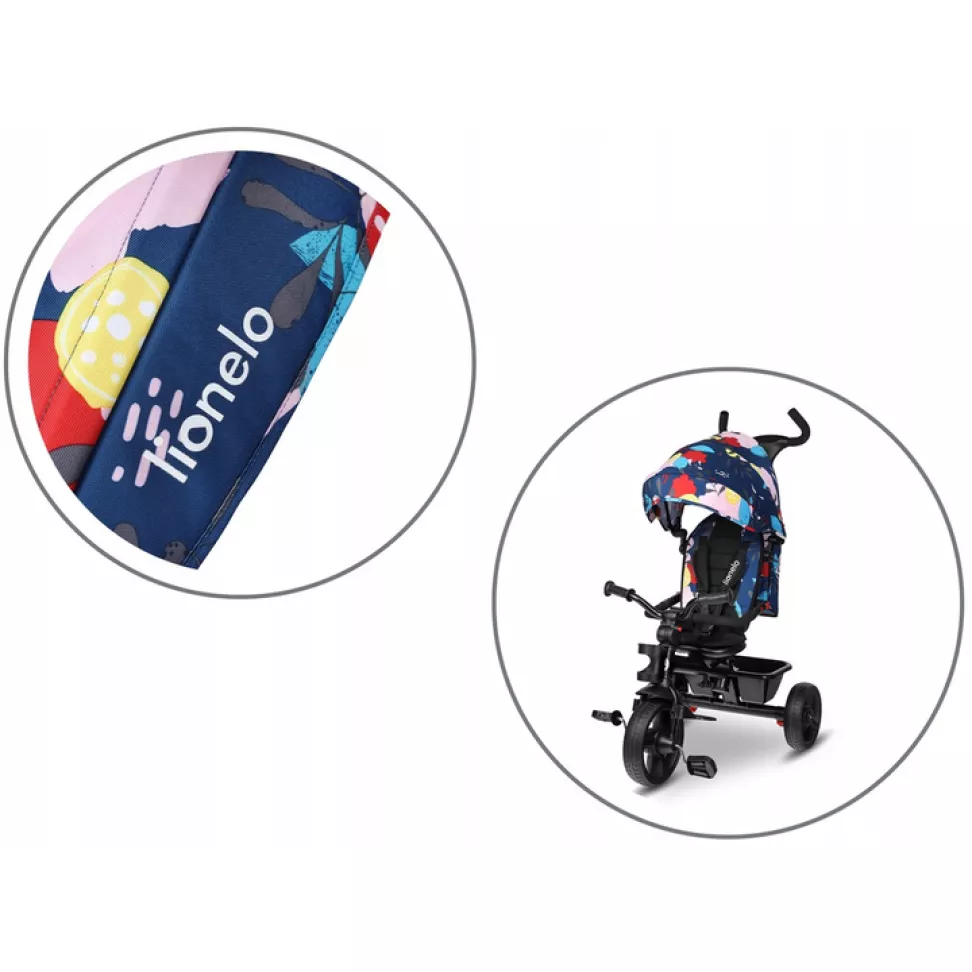 Lionelo Haari Blue Navy - триколісний велосипед