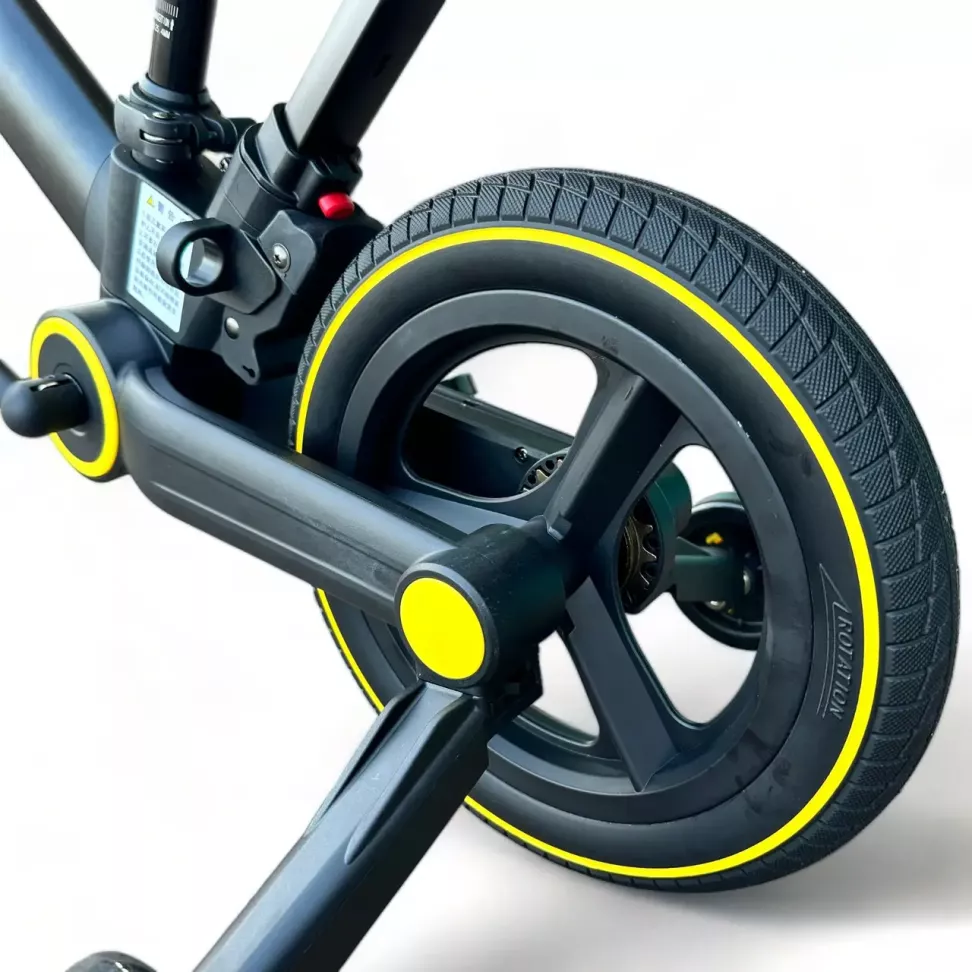 Велосипед трансформер 4в1 Nadle Go-Up з батьківською ручкою та гальмом Black
