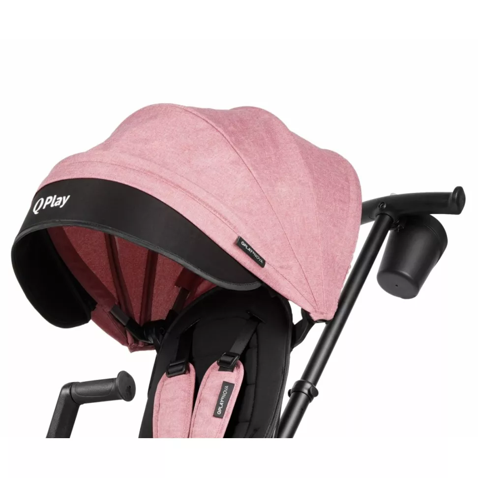 Триколісний складний велосипед Qplay Nova Niello Pink
