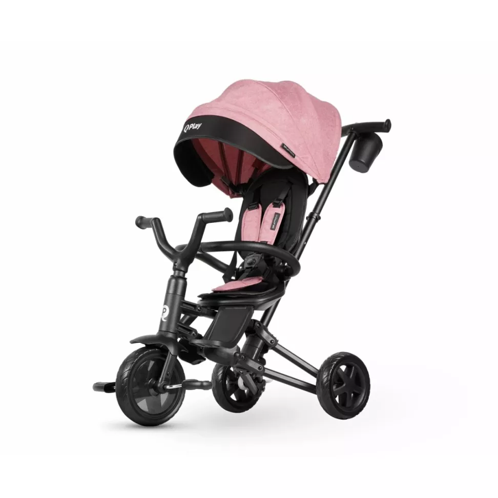 Триколісний складний велосипед Qplay Nova Niello Pink