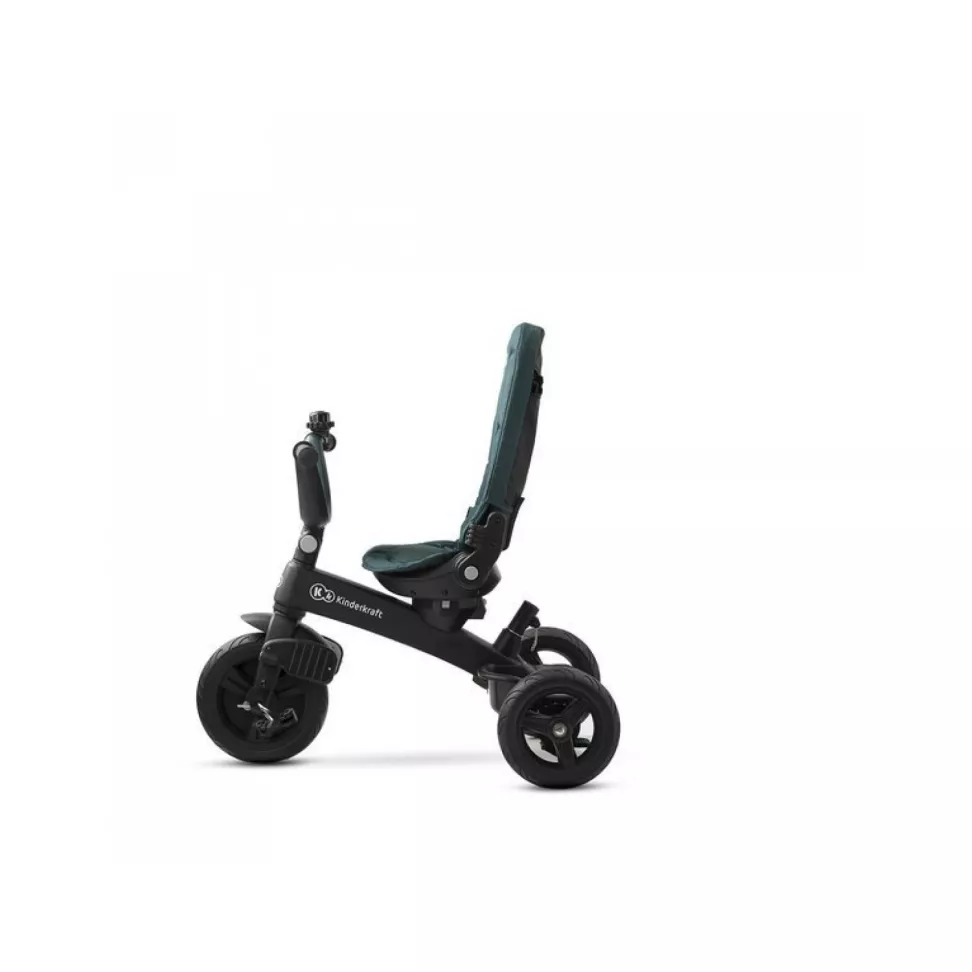 Триколісний велосипед Kinderkraft Easytwist Midnight Green