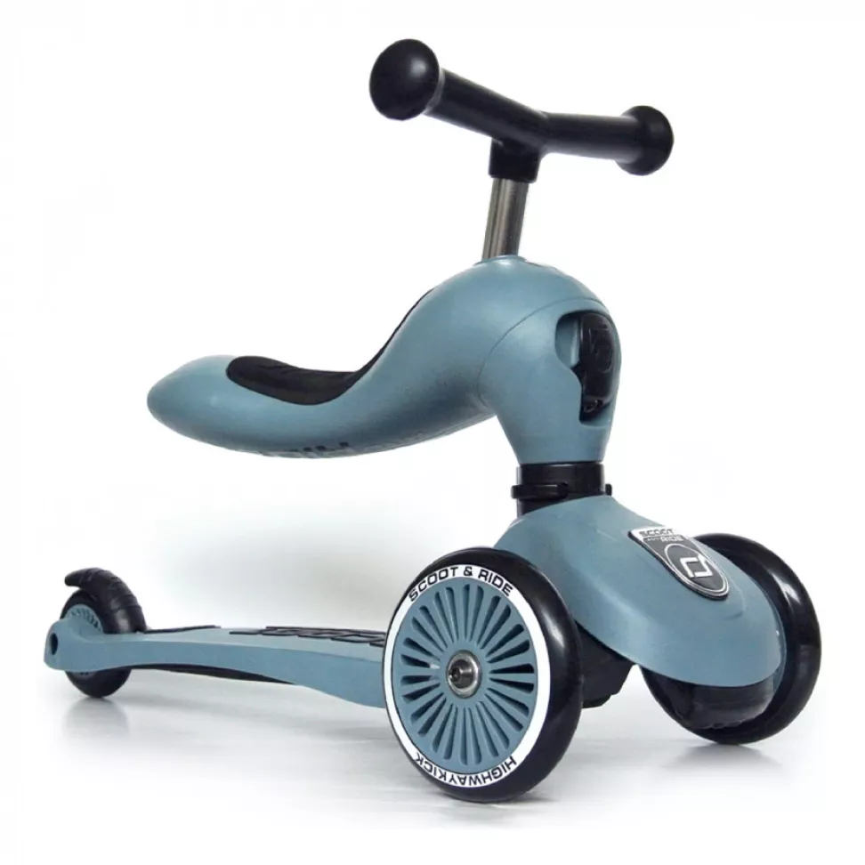 Cамокат Scoot and Ride 2 в 1 Highwaykick Steel