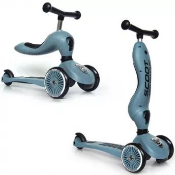 Cамокат Scoot and Ride 2 в 1 Highwaykick Steel