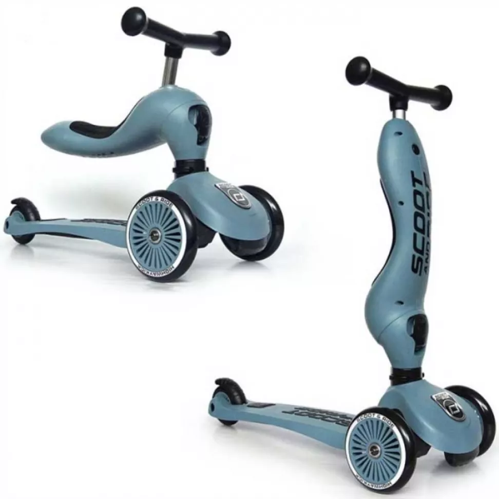 Cамокат Scoot and Ride 2 в 1 Highwaykick Steel