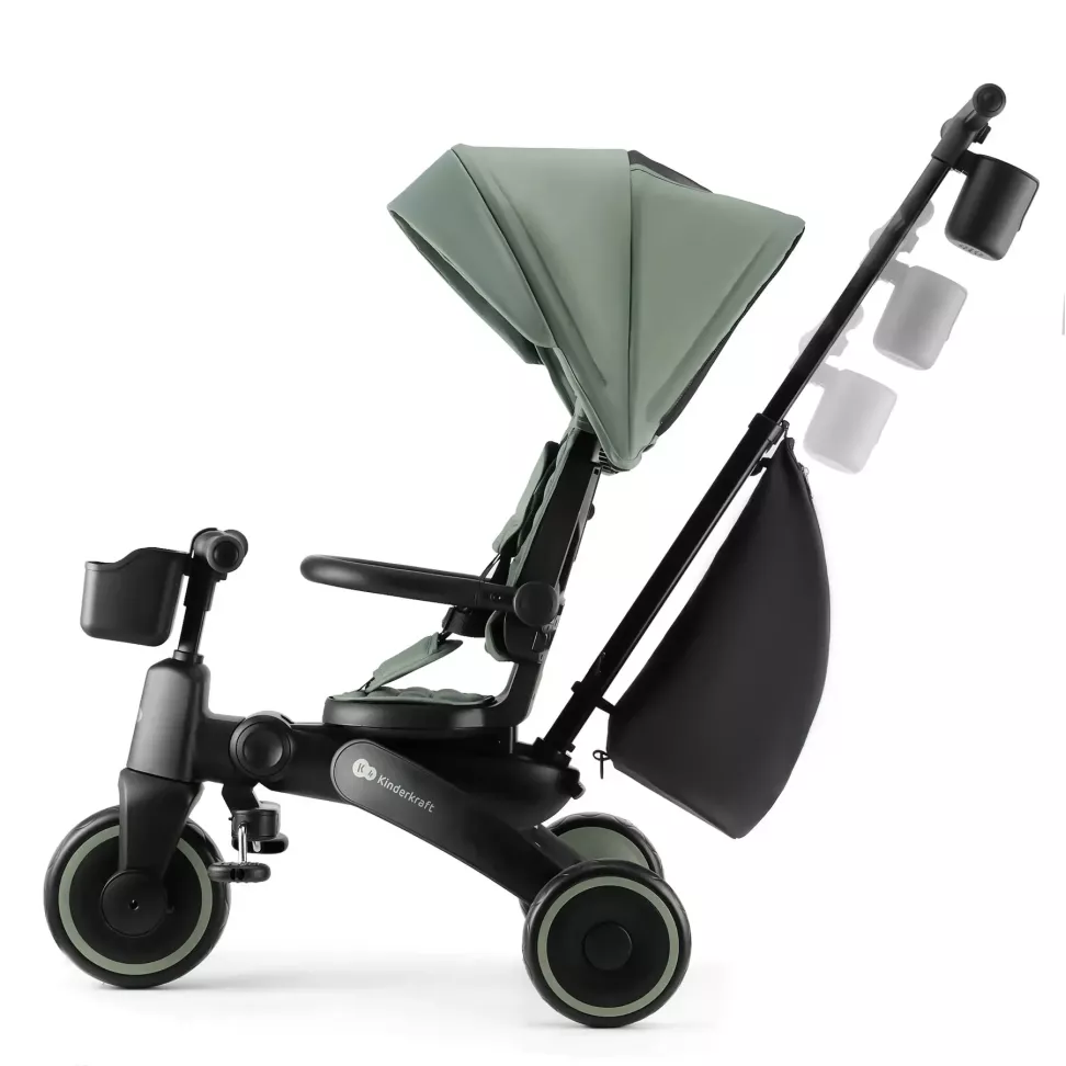 Трехколесный велосипед Kinderkraft Jazz 2 Green