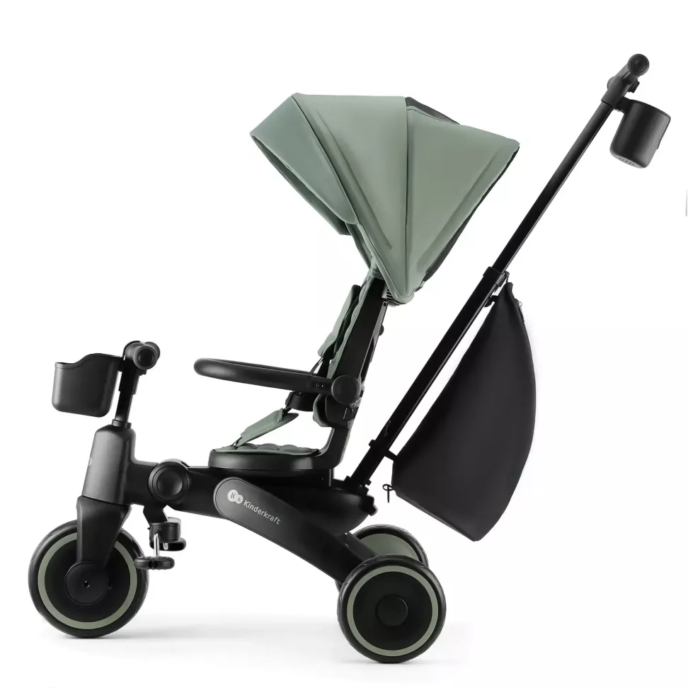 Трехколесный велосипед Kinderkraft Jazz 2 Green