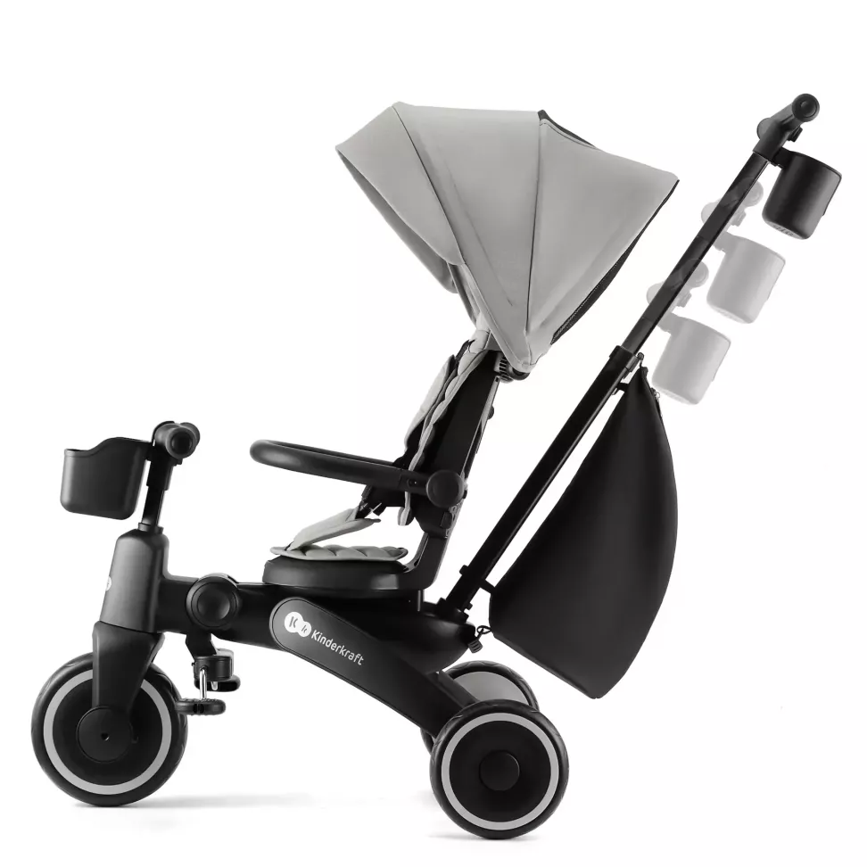 Трехколесный велосипед Kinderkraft Jazz 2 Grey