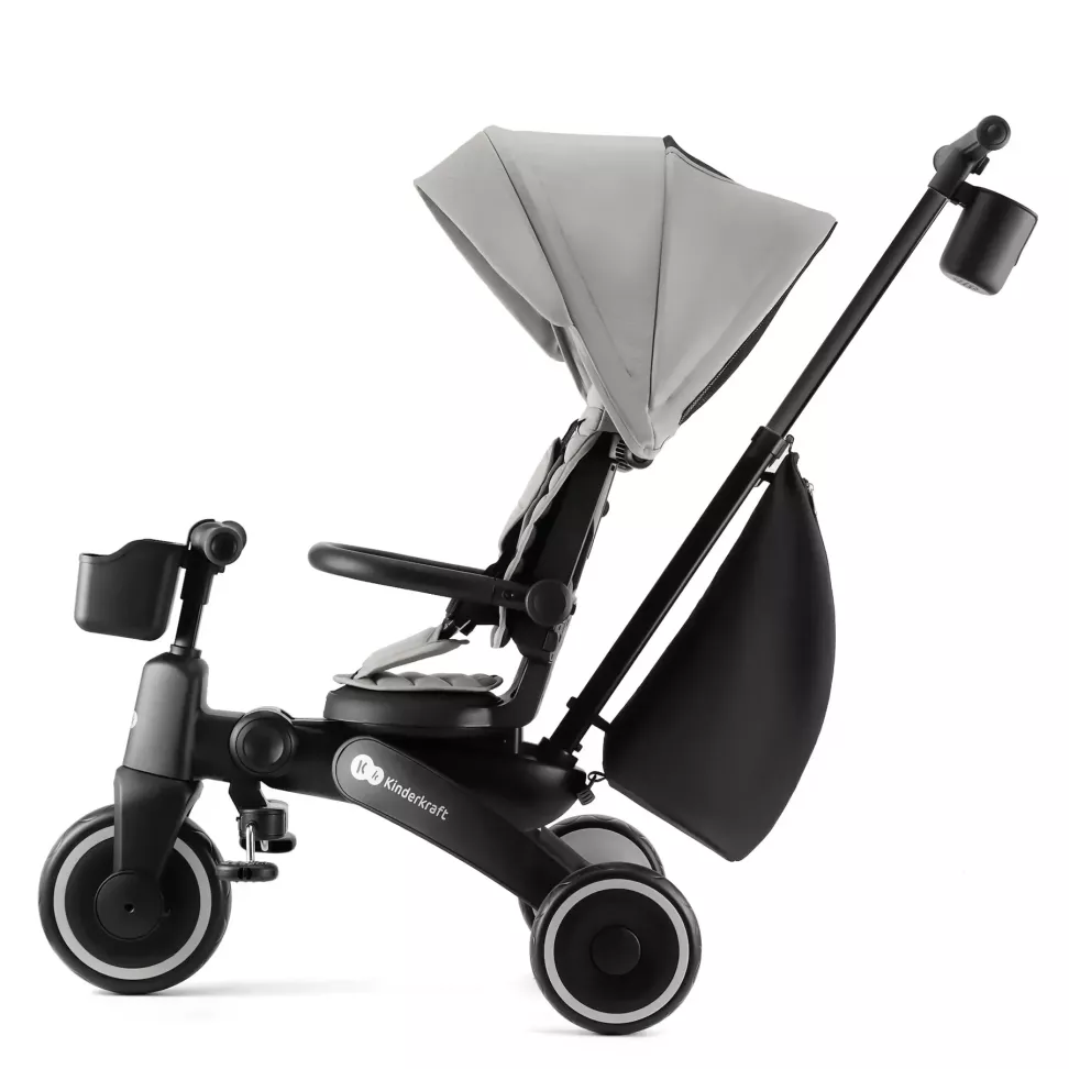 Трехколесный велосипед Kinderkraft Jazz 2 Grey
