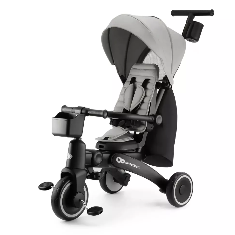 Трехколесный велосипед Kinderkraft Jazz 2 Grey