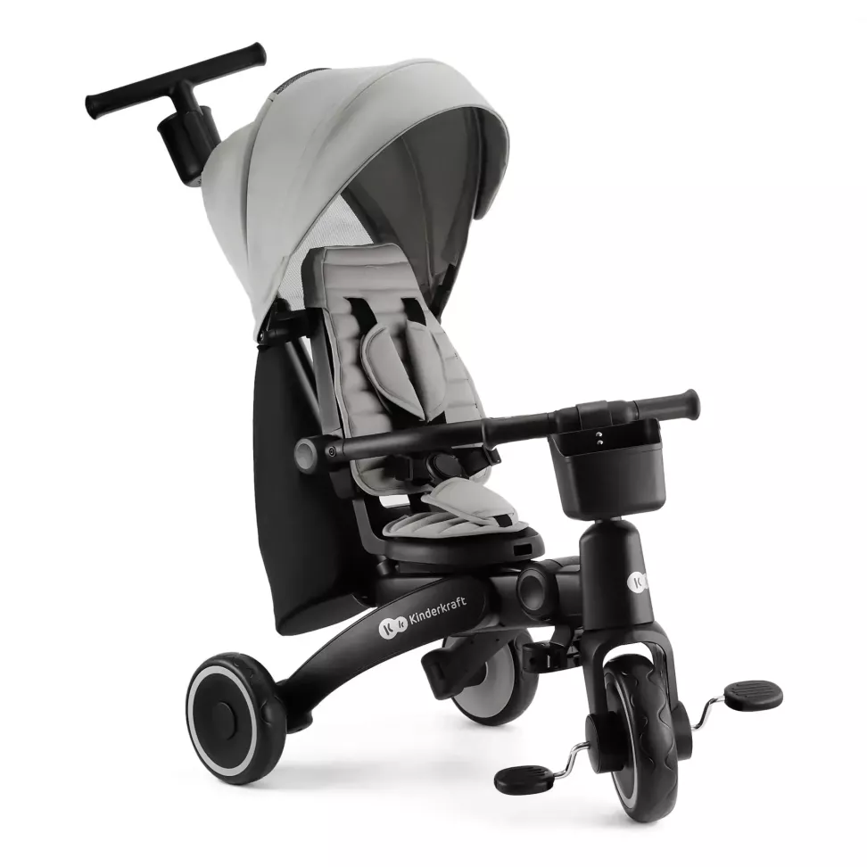 Трехколесный велосипед Kinderkraft Jazz 2 Grey