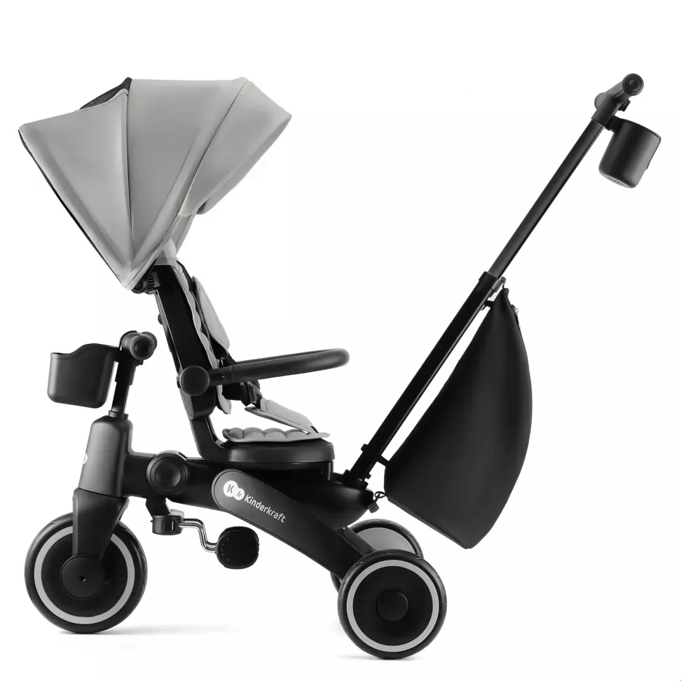 Трехколесный велосипед Kinderkraft Jazz 2 Grey
