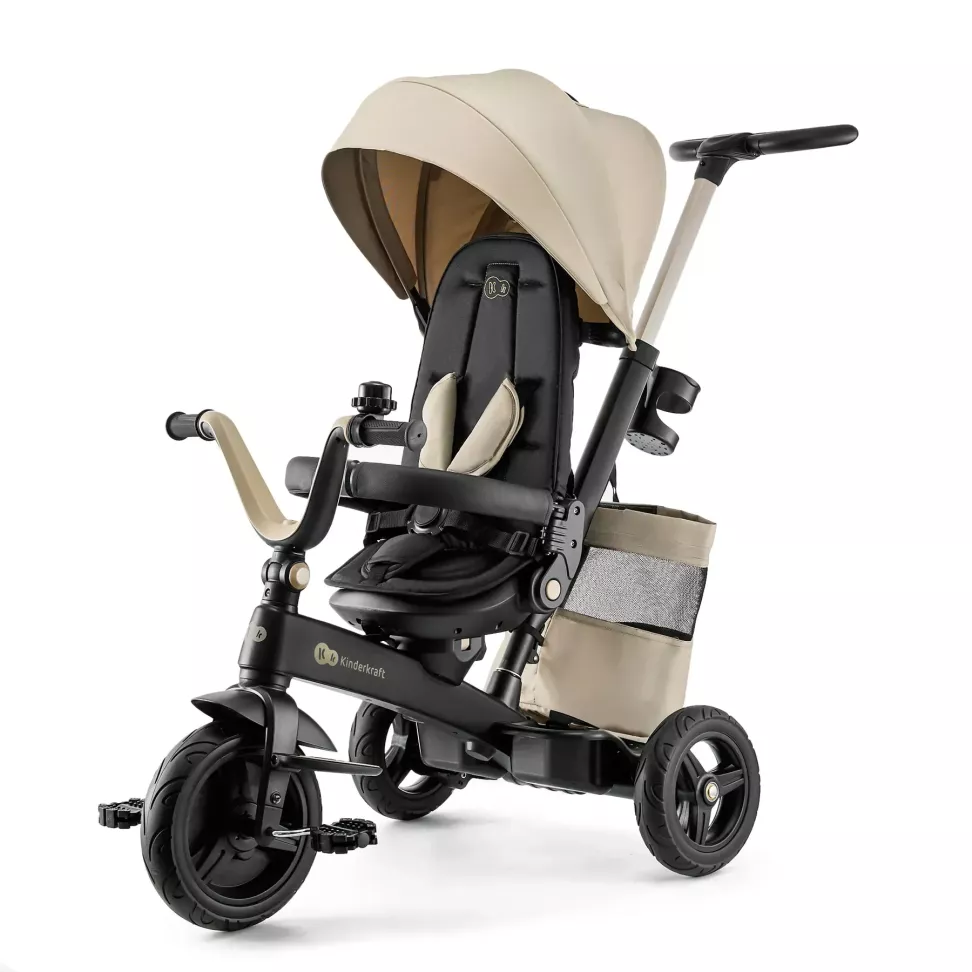 Трехколесный велосипед Kinderkraft Easytwist Beige