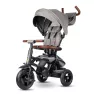 Трехколесный складной велосипед Qplay Rito Deluxe Rubber Grey