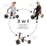 Беговел велосипед 3 в 1 Kinderkraft 4Trike Black Volt
