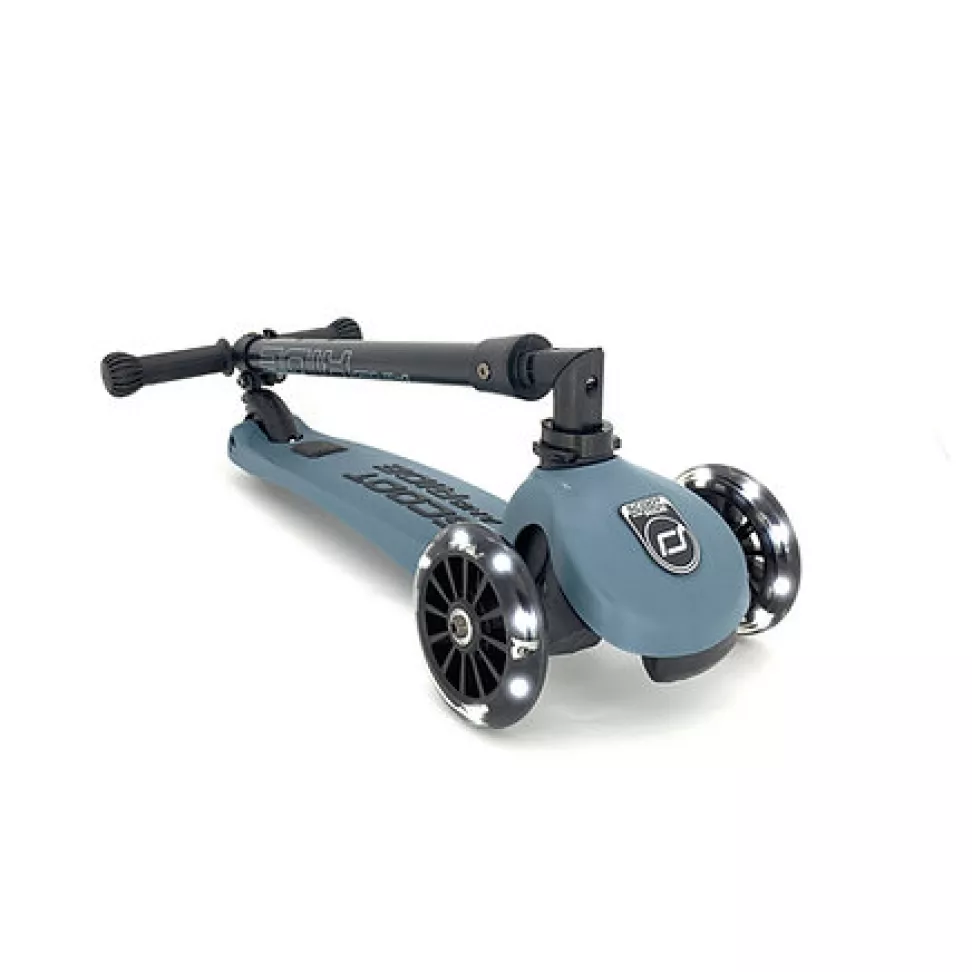 Самокат Scoot and Ride Highwaykick 3 LED Steel