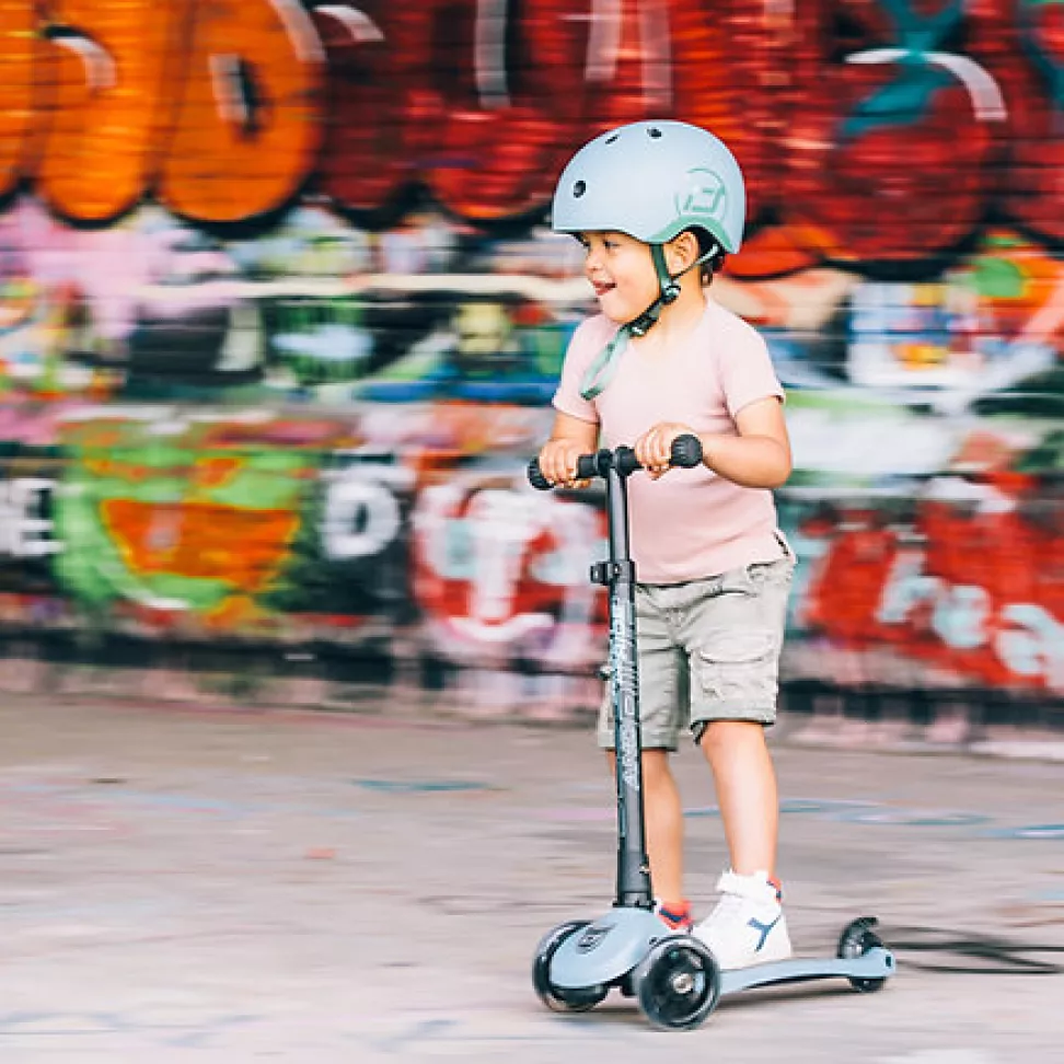 Самокат Scoot and Ride Highwaykick 3 LED Steel