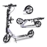 Самокат двухколёсный Scale Sports SS-12 белый с дисковыми тормозами